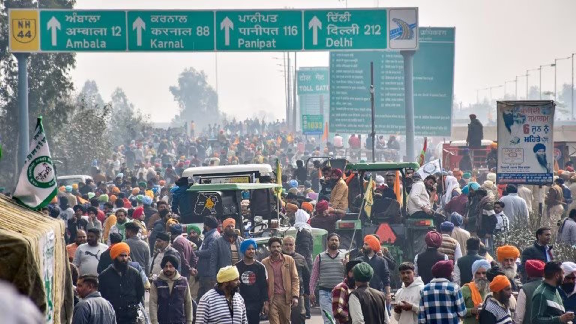 दिल्ली कूच का फैसला अगले 5 दिनों के लिए स्थगित